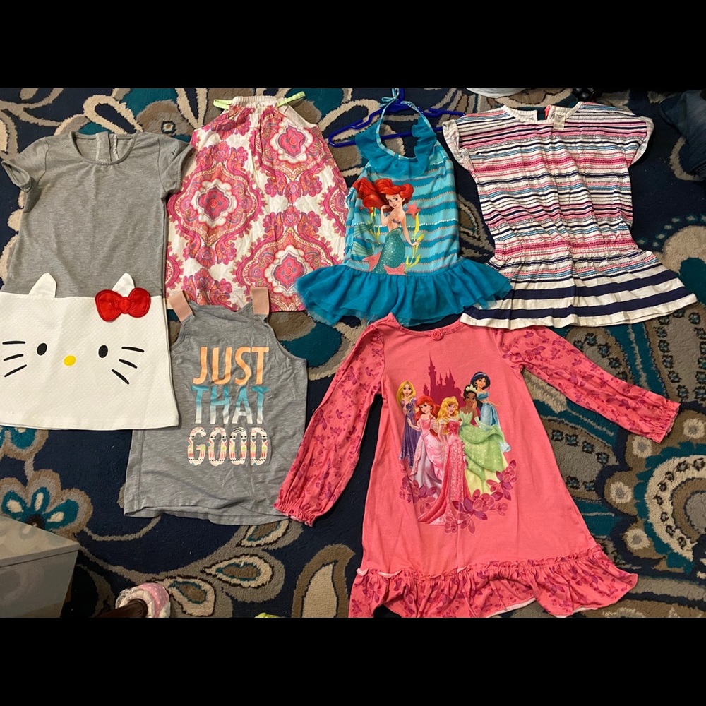 Girls dresses, pajama, swimsuit! Great Value!